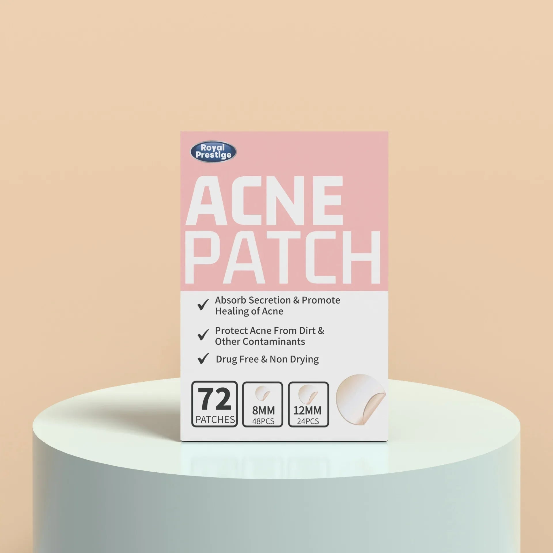 72-360Pcs Invisible + Waterproof Acne Patch Stickers
