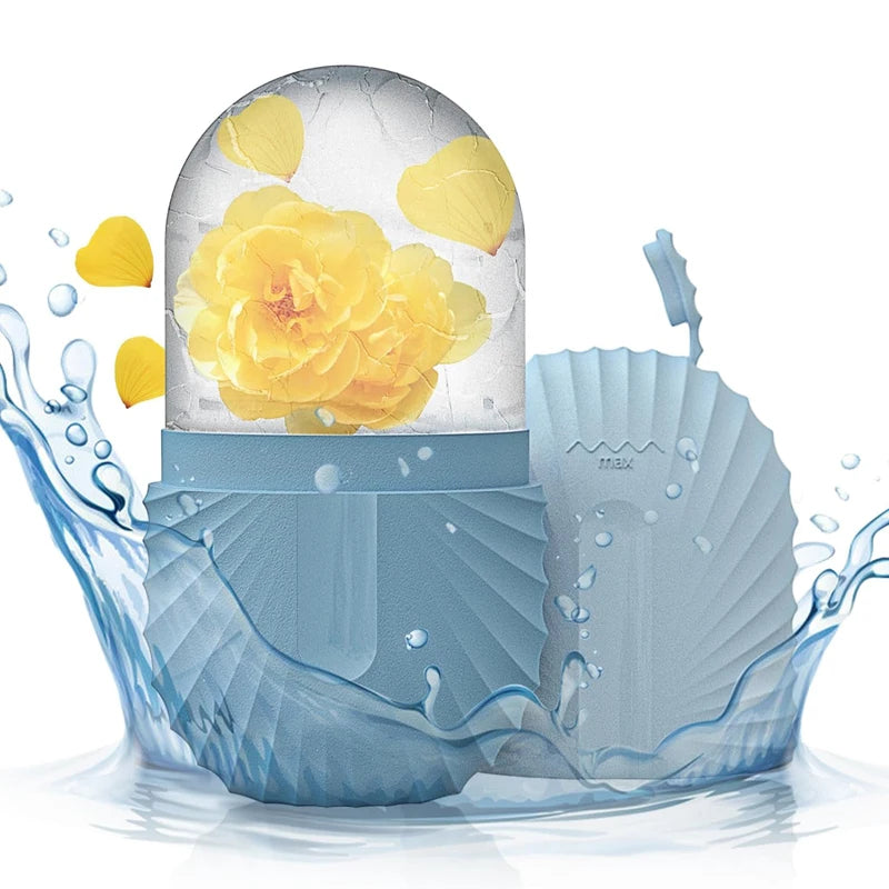 Ice Face Roller, Silicone Ice Mold, That Fixes Eye Puffiness, Shrinks Pores, And Reduces Acne