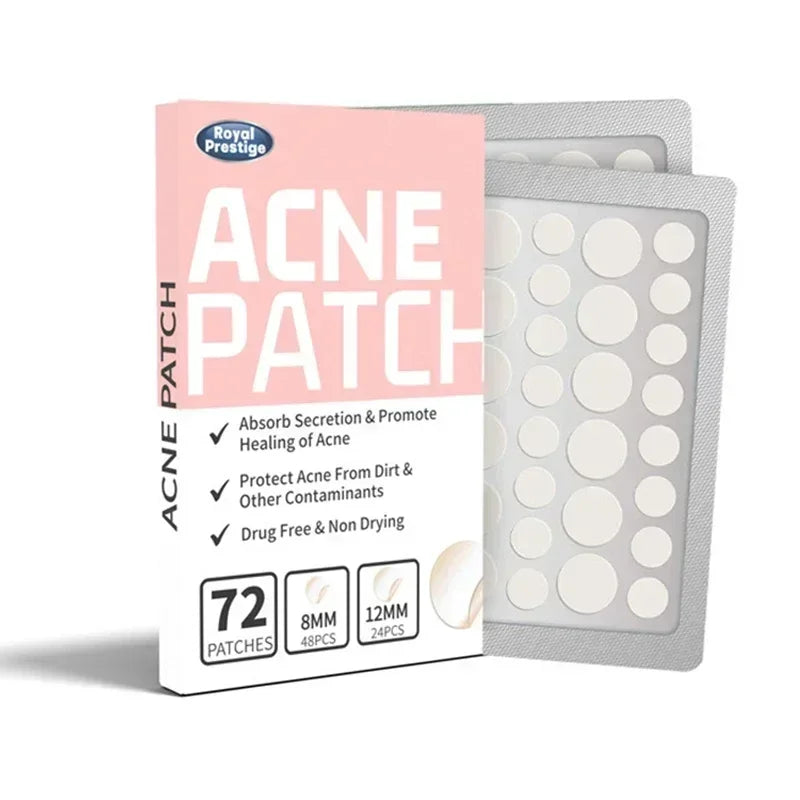 72-360Pcs Invisible + Waterproof Acne Patch Stickers