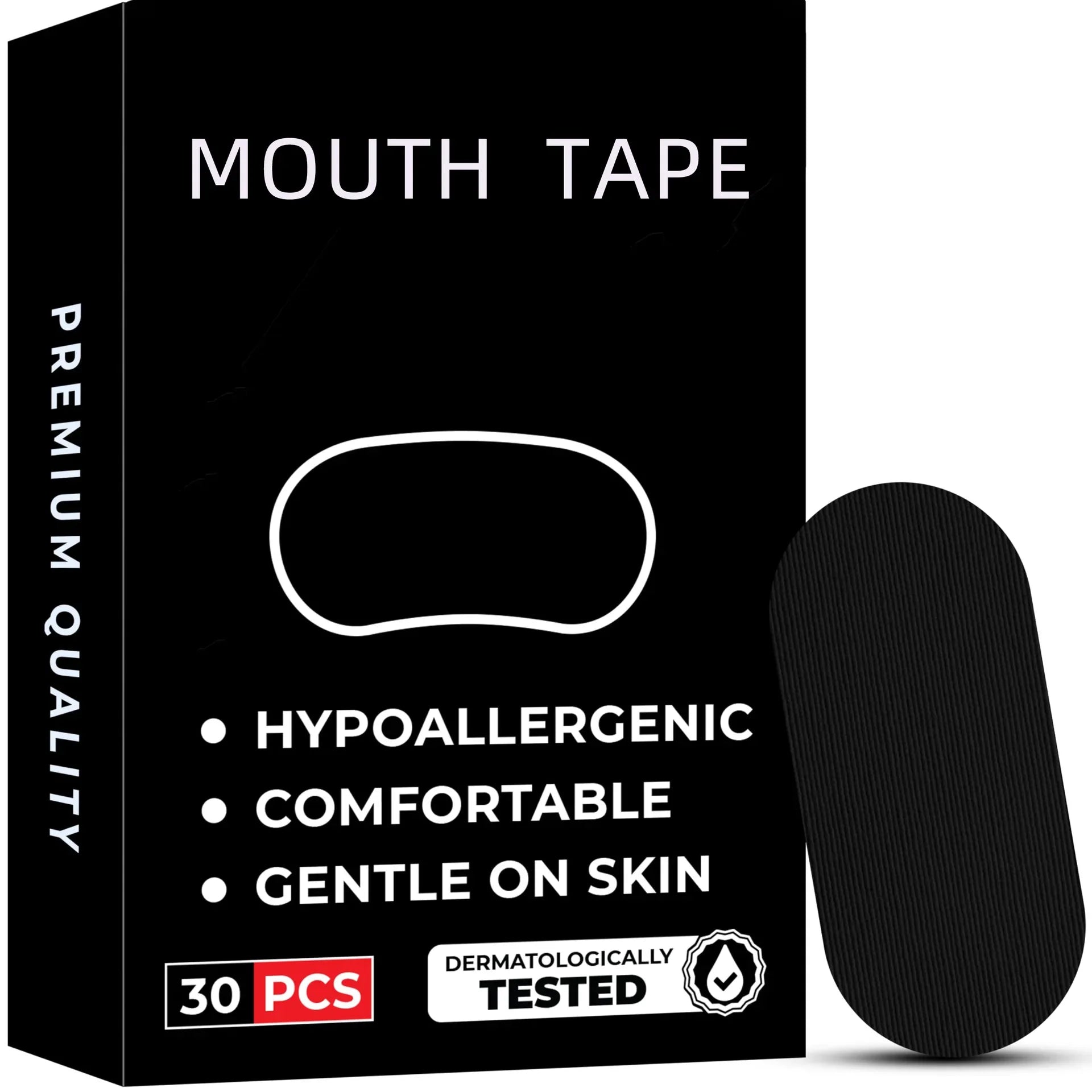 Sleeping Mouth Tape Keeps Mouth Closed Prevent Snoring Gentle Sleep Strip for H