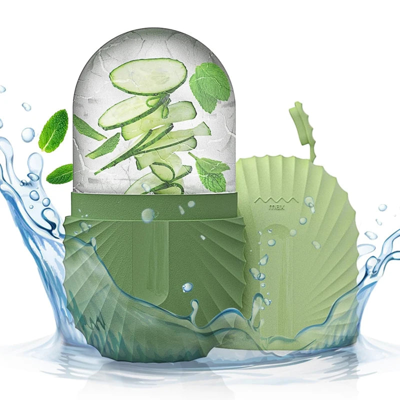 Ice Face Roller, Silicone Ice Mold, That Fixes Eye Puffiness, Shrinks Pores, And Reduces Acne