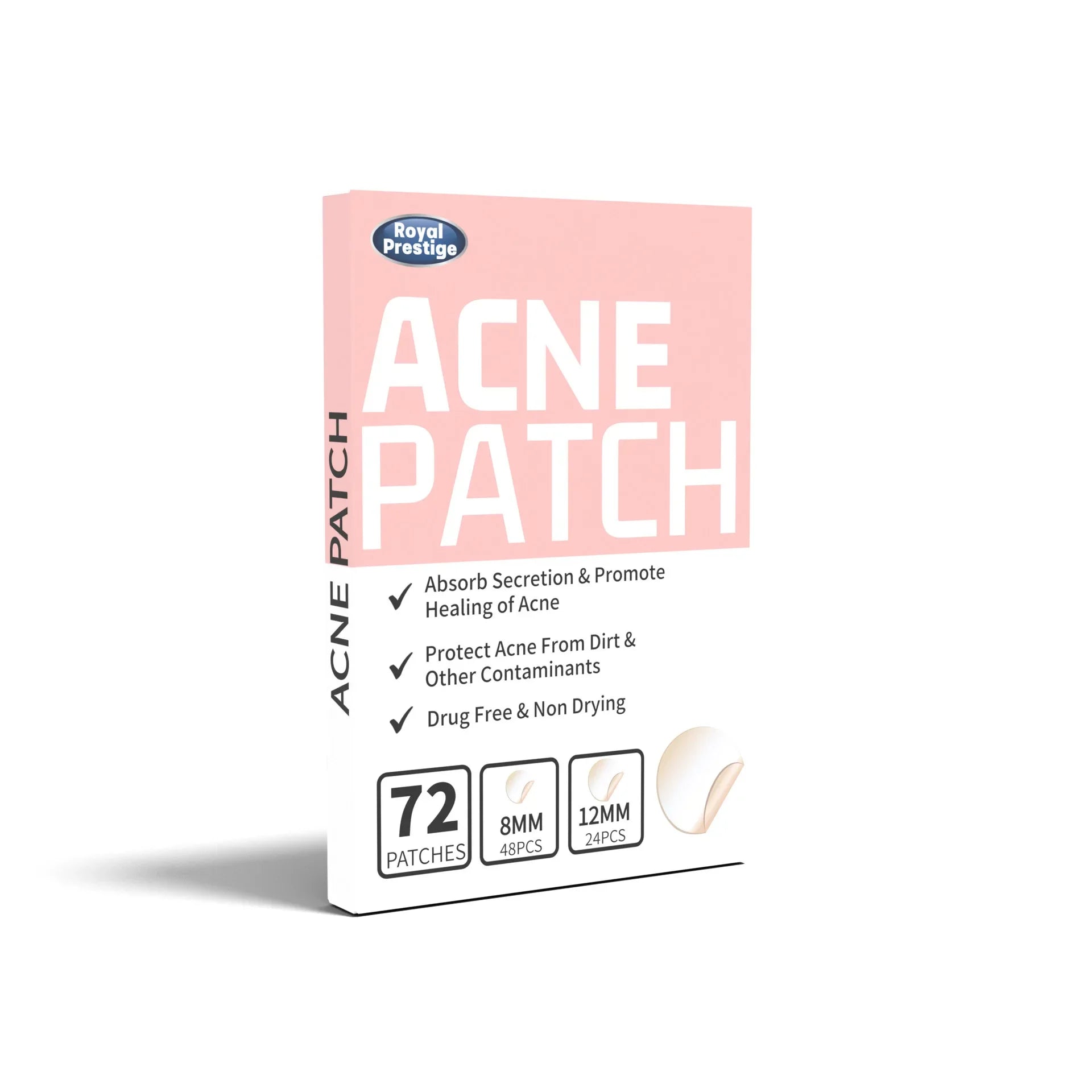 72-360Pcs Invisible + Waterproof Acne Patch Stickers