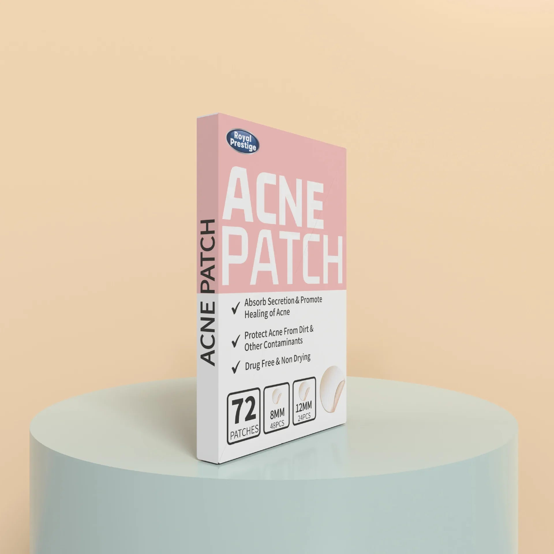 72-360Pcs Invisible + Waterproof Acne Patch Stickers