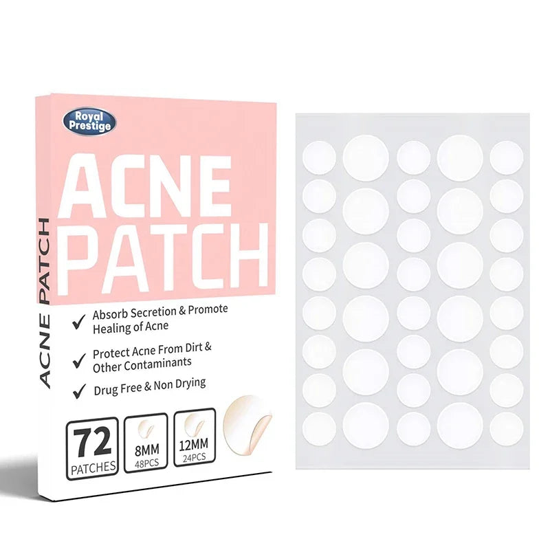 72-360Pcs Invisible + Waterproof Acne Patch Stickers