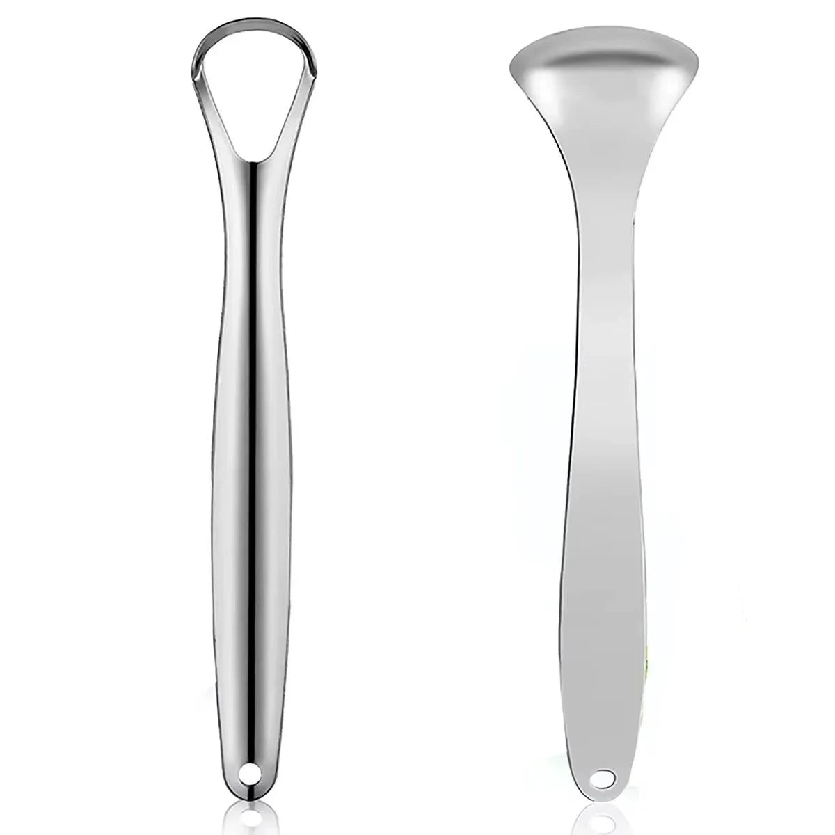 Premium 1pcs/3pcs Metal Stainless Steel Tongue Scraper Cleaner for Adults & Kids